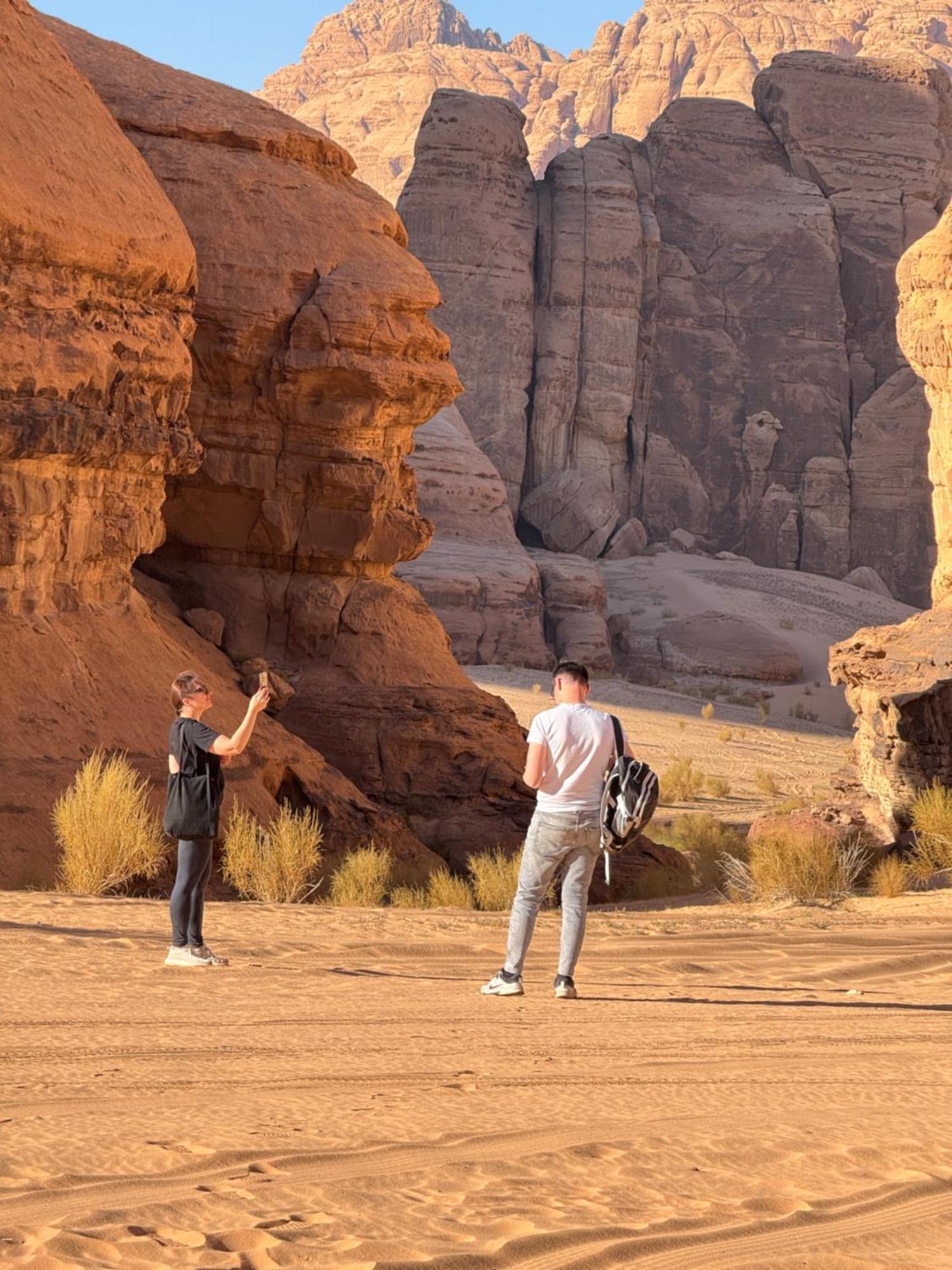 Wadi Rum Sky Camp Extérieur photo